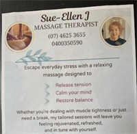 Sue-Ellen J - Hairdressing and Massage Therapist