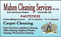 Mahon Cleaning Services - Charleville
